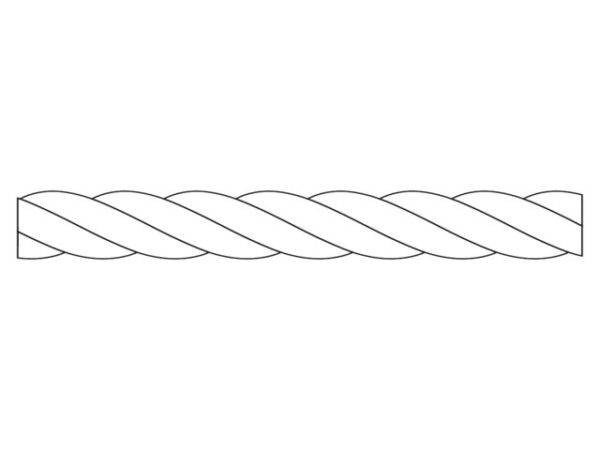 TIPTOLON 10 MM WHITE 3 STRAND